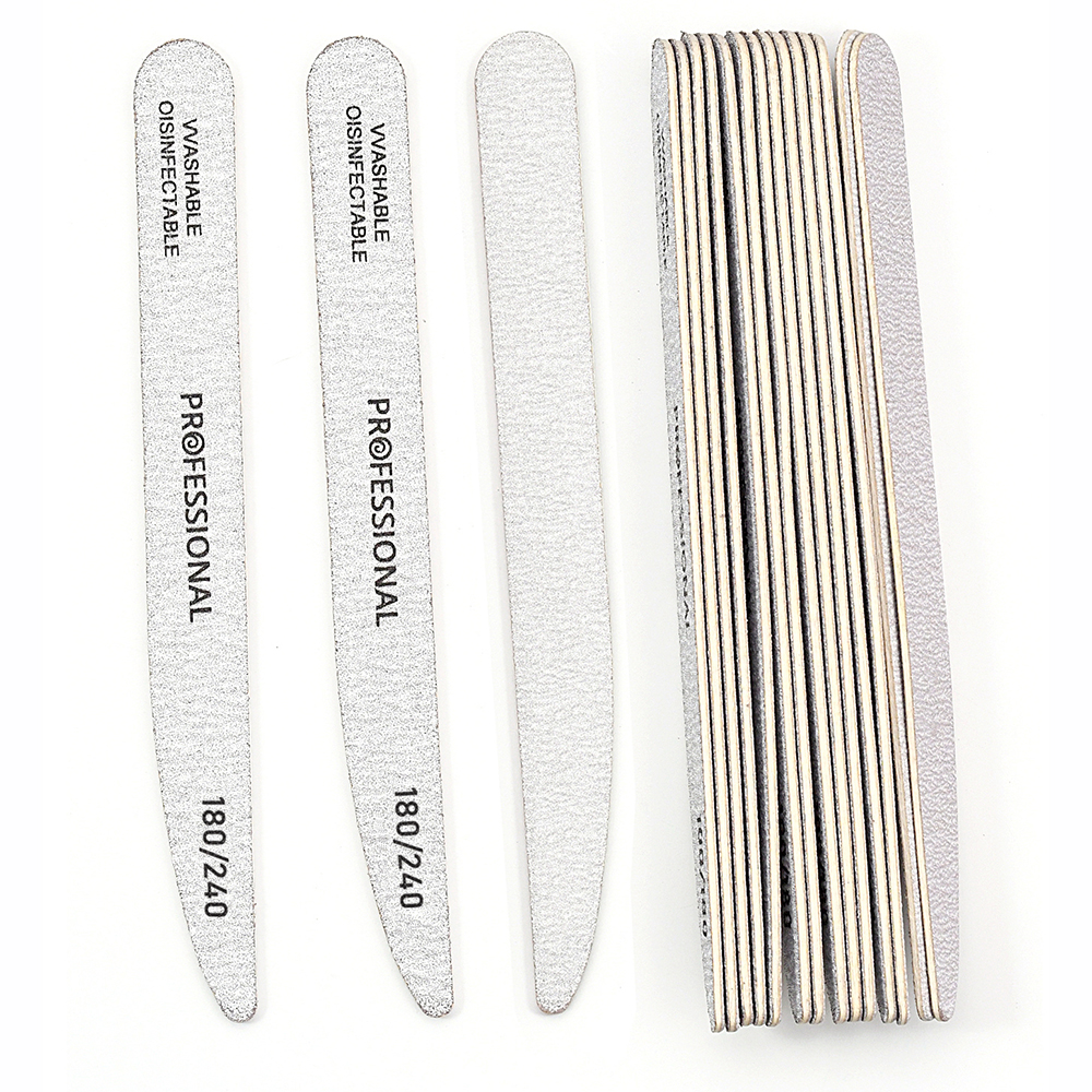 Nail File Titanium - 10/20pcs Blake Professional Nail Files 180/240