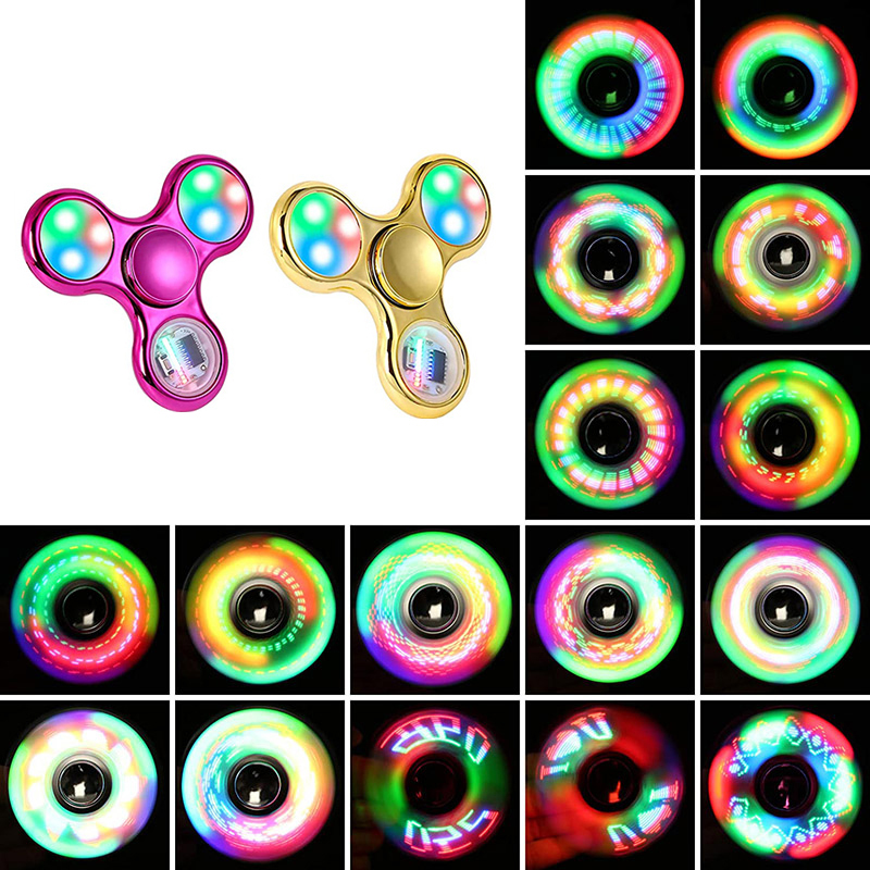 Fidget Spinner Bearing - Creative Luminous LED Light Fidget Spinner