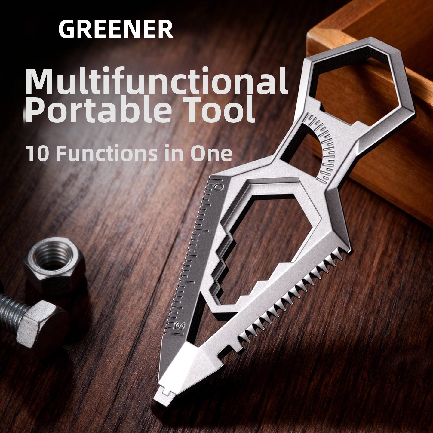 Appendix Carry Edc - GREENER EDC Keychain Multi Tool Portable