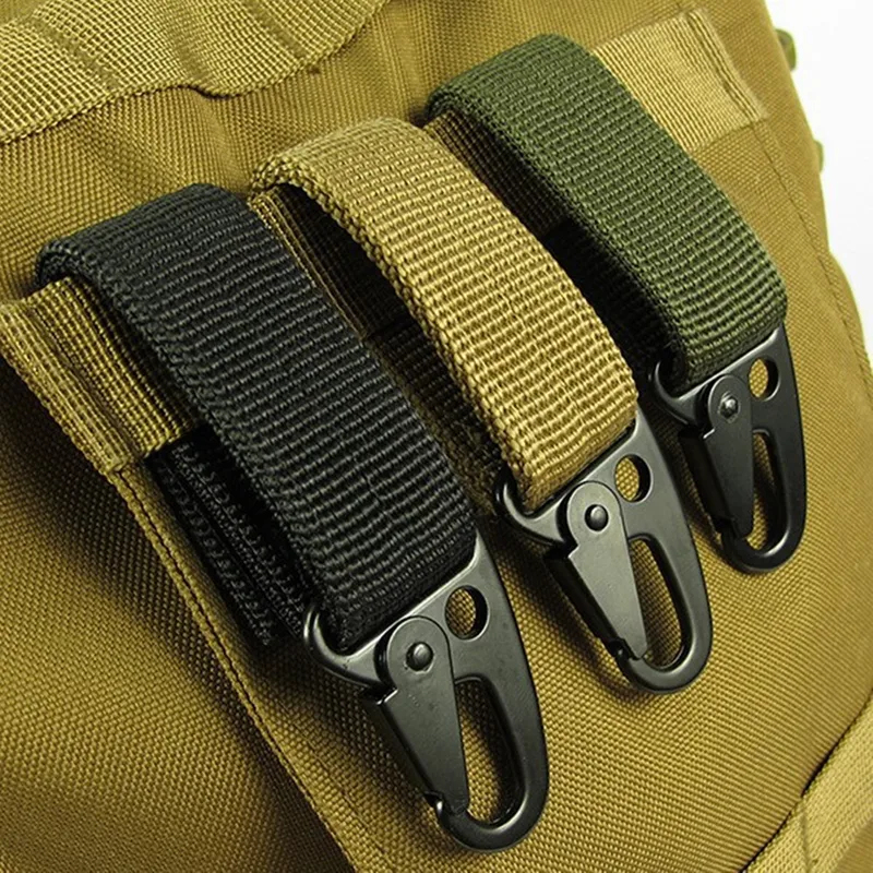 Edc Carry Belt - 1-4Pcs Tactical Carabiner Outdoor EDC Keychain