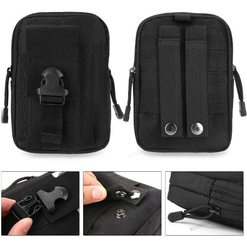 Tactical Molle Admin Pouch Uti - Edc Carry Belt บทวิจารณ์และราคา