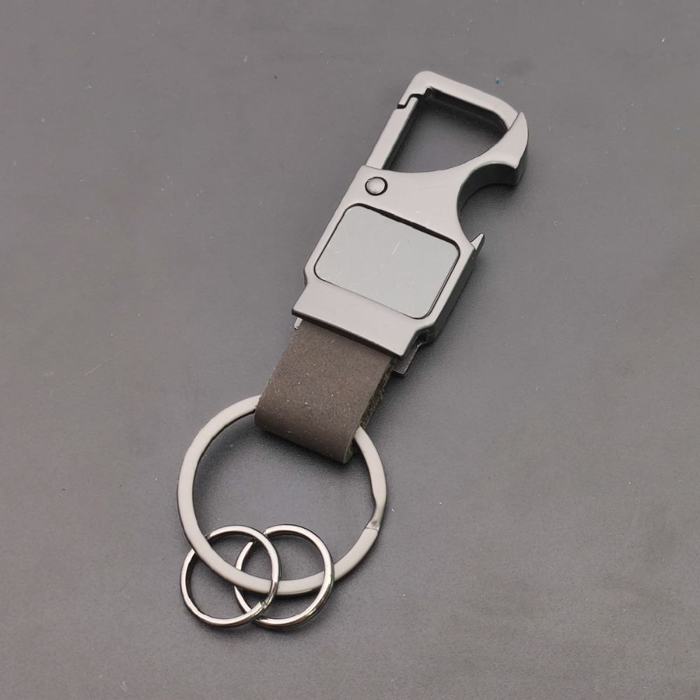 Personalized Genuine Leather K - Bottle Opener Keyring บทวิจารณ์และราคา