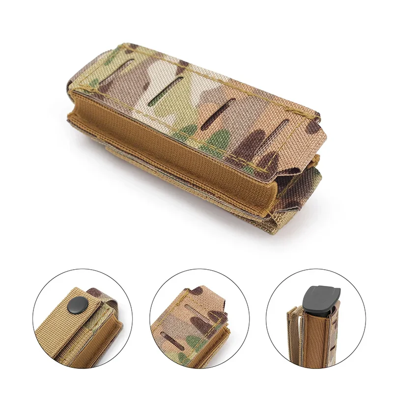 Molle 9mm Magazine Pouch Singl - Edc Carry Holster บทวิจารณ์และราคา