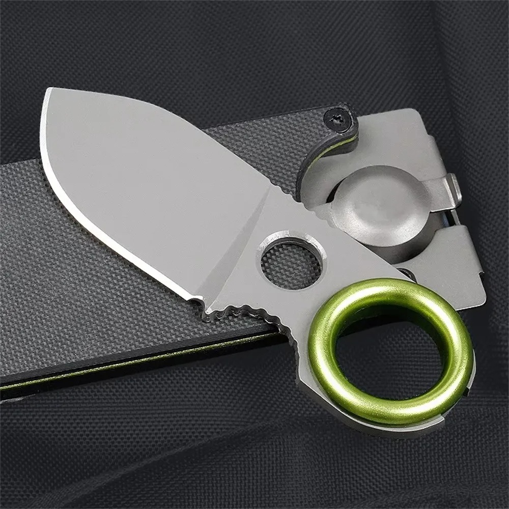 Mini EDC Ring Fixed Blade Knif - Edc Pocket Carry Fixed Blade บทวิจารณ์และราคา
