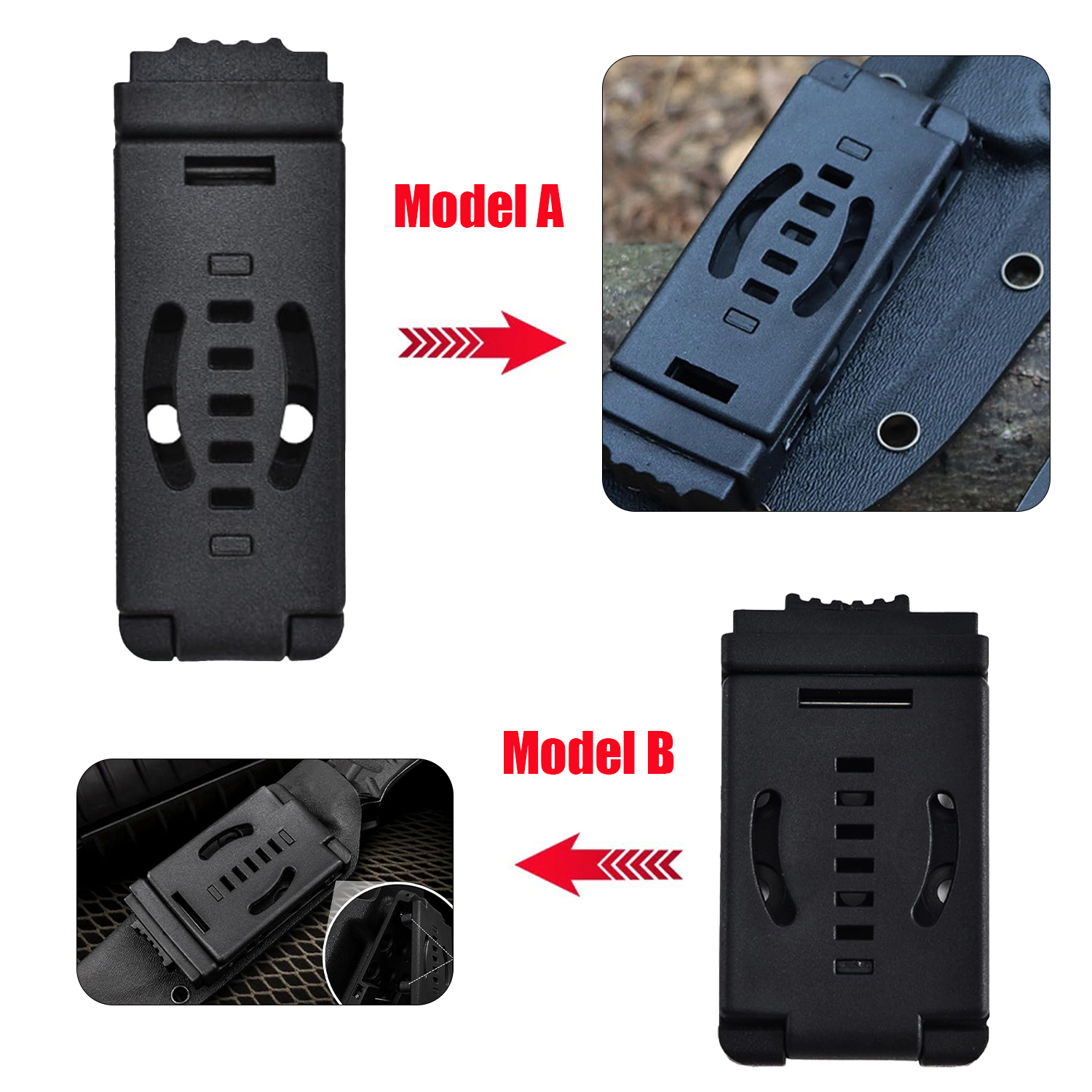 Tactical Knife Clip Holster -  - Edc Carry Belt บทวิจารณ์และราคา
