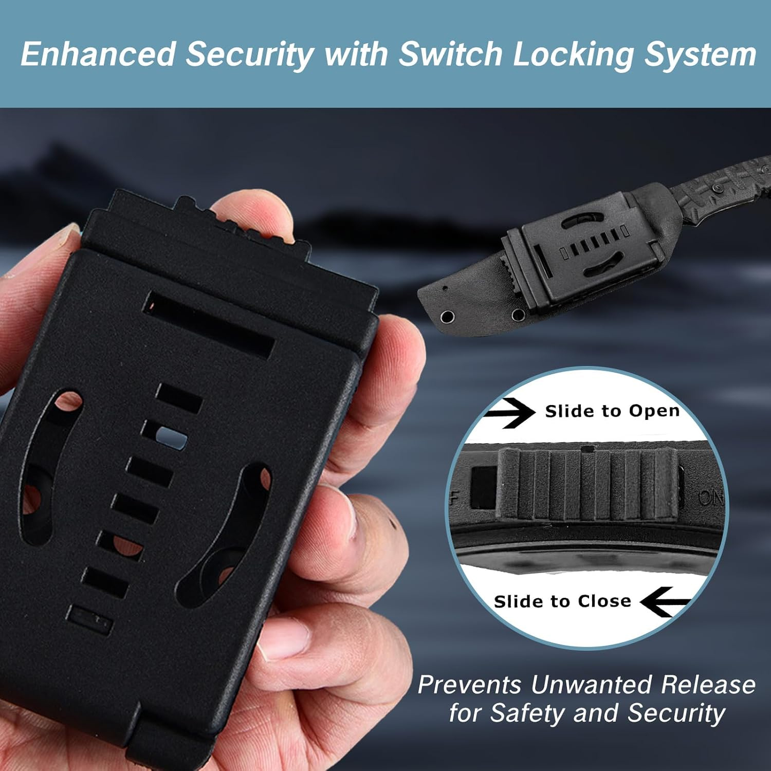 Tactical Knife Clip Holster -  - Edc Carry Belt บทวิจารณ์และราคา