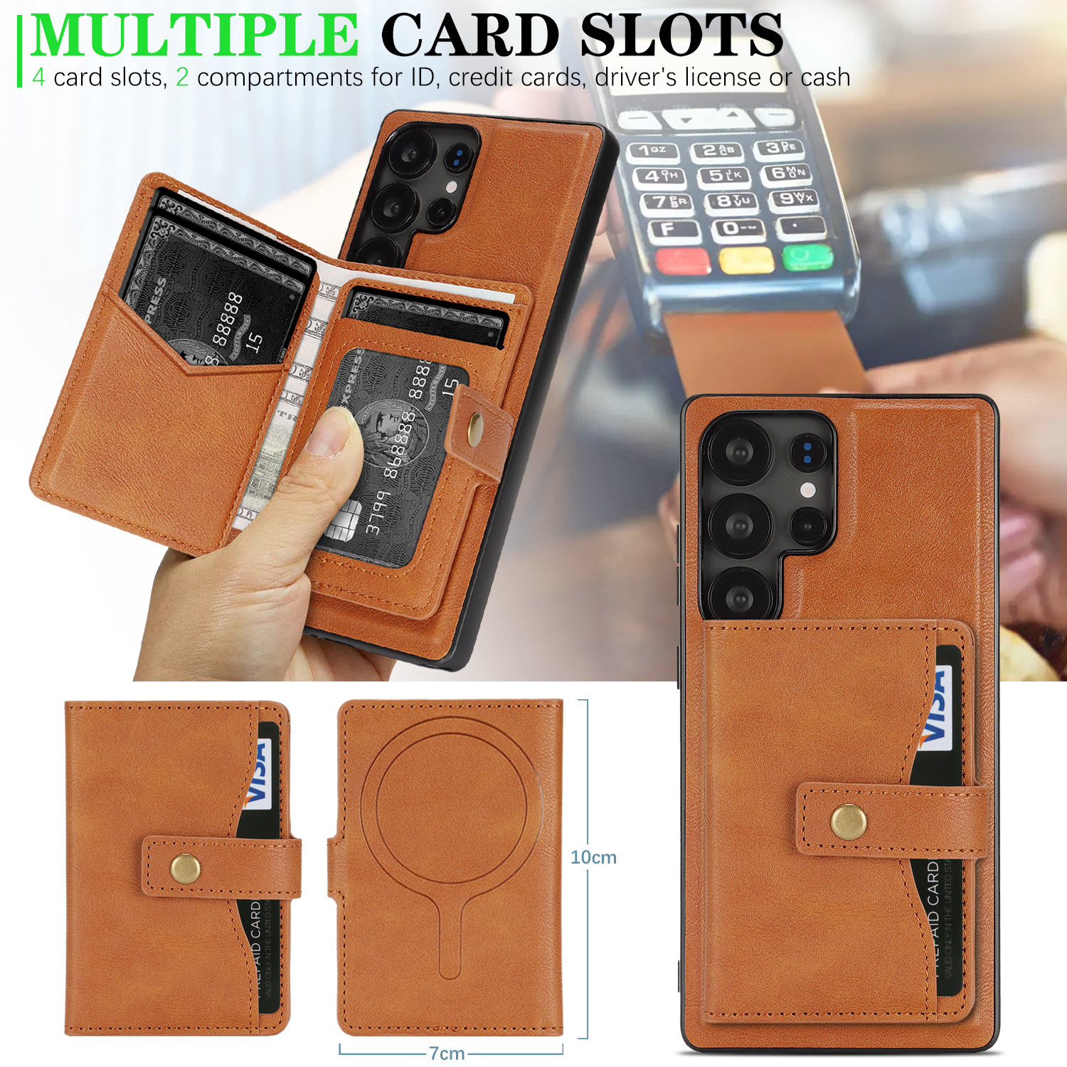 Applicable to Samsung S26 U tw - Money Clip Magnetic บทวิจารณ์และราคา