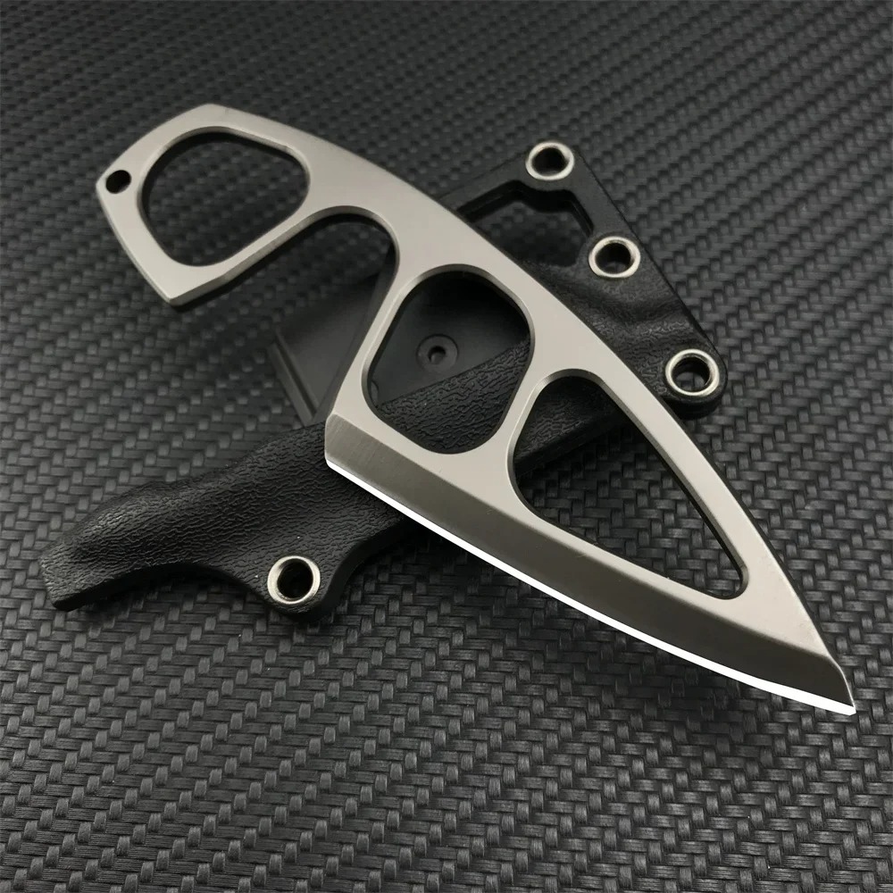 High Hardness Neck Knife 440C  - Edc Pocket Carry Fixed Blade บทวิจารณ์และราคา