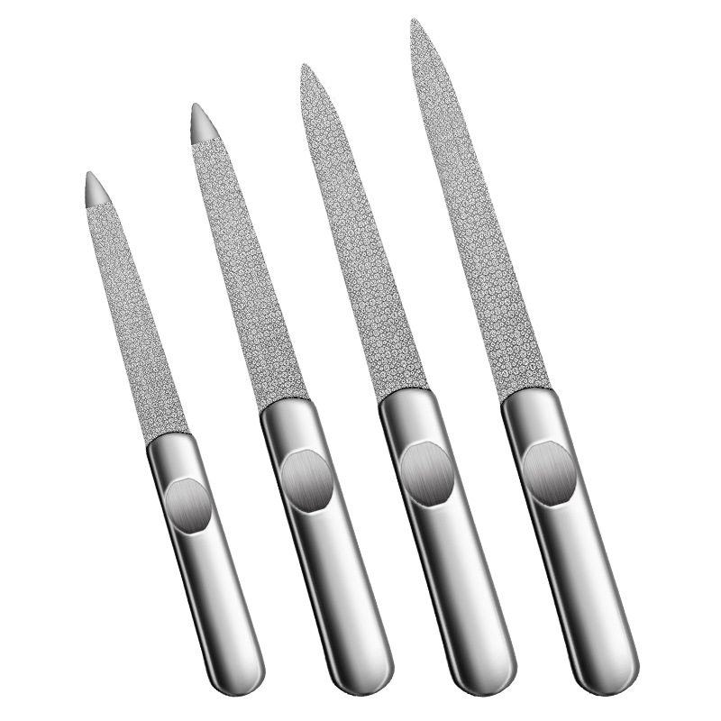 1PCS Professional Stainless St - Nail File Titanium บทวิจารณ์และราคา