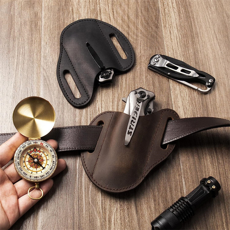 Genuine Leather Case For Foldi - Edc Carry Belt บทวิจารณ์และราคา