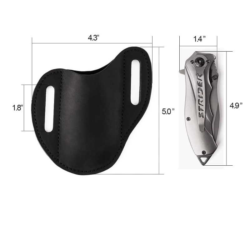 Genuine Leather Case For Foldi - Edc Carry Belt บทวิจารณ์และราคา