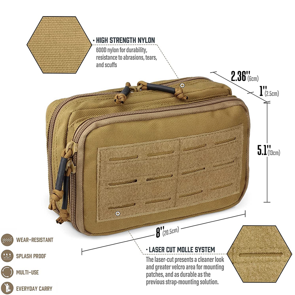 Molle Pouches,Hunting shooting - Edc Carry Accessories บทวิจารณ์และราคา