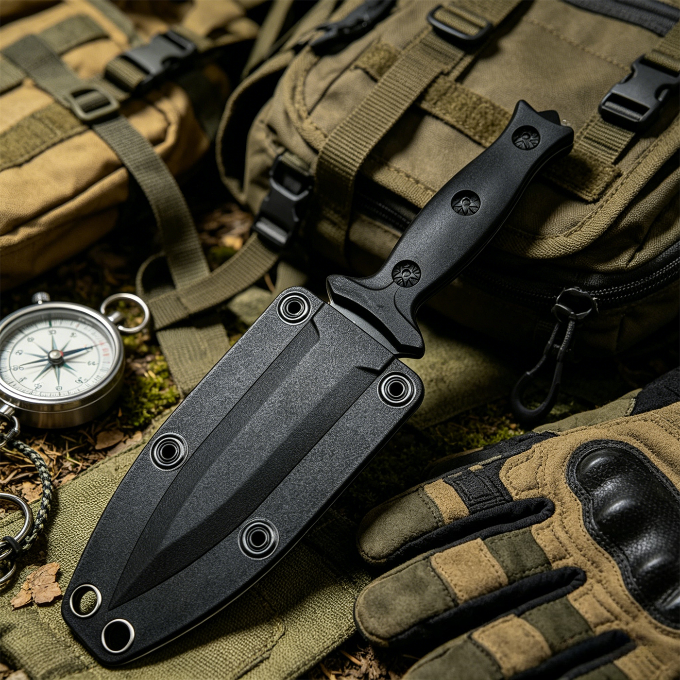 Outdoor Survival Knife Wildern - Edc Pocket Carry Fixed Blade บทวิจารณ์และราคา