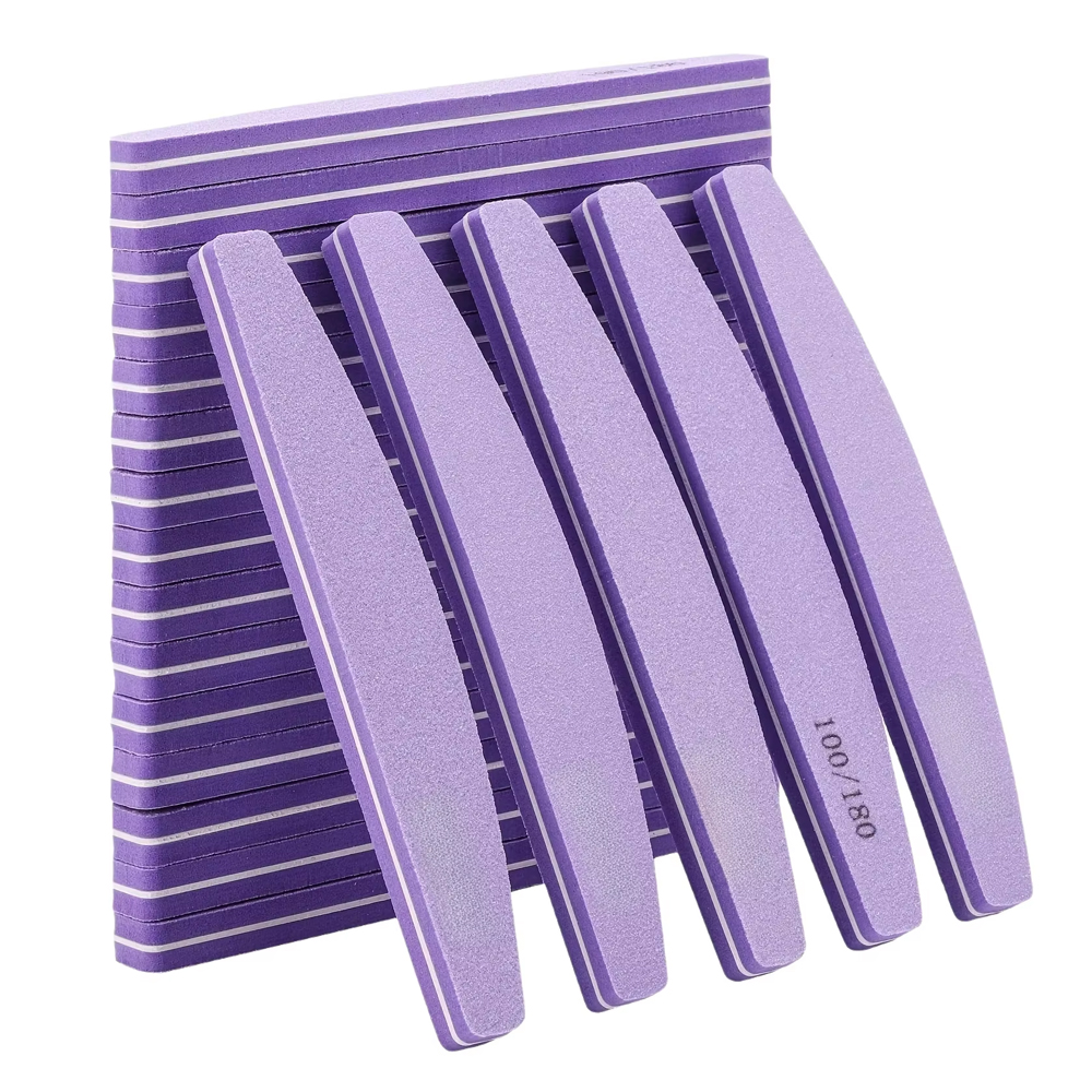 5/10pcs Double-Sided Nail Buff - Nail File Titanium บทวิจารณ์และราคา
