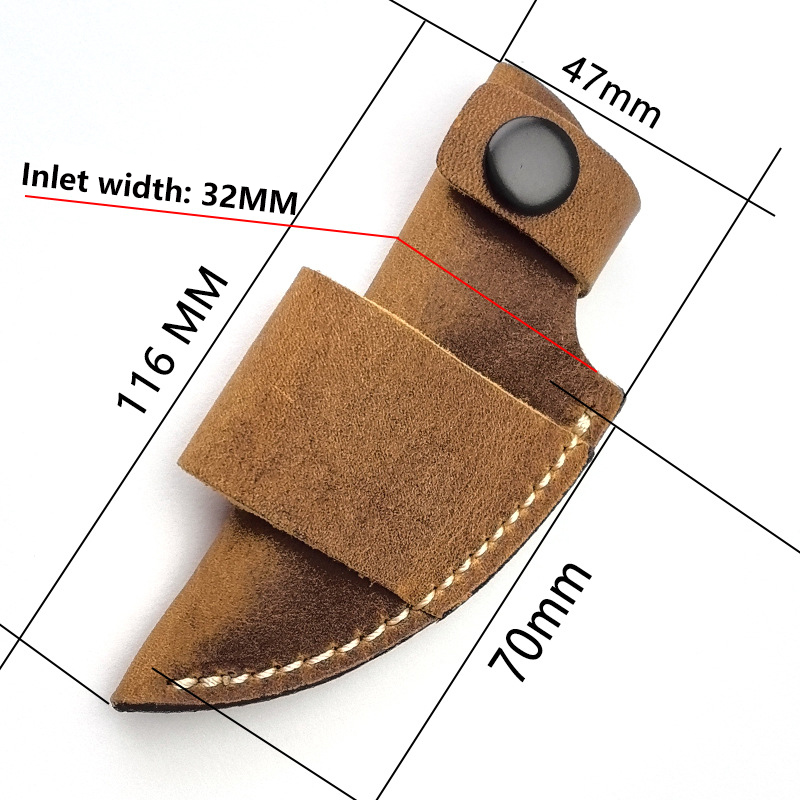 Durable Leather Knife Sheath w - Edc Carry Accessories บทวิจารณ์และราคา
