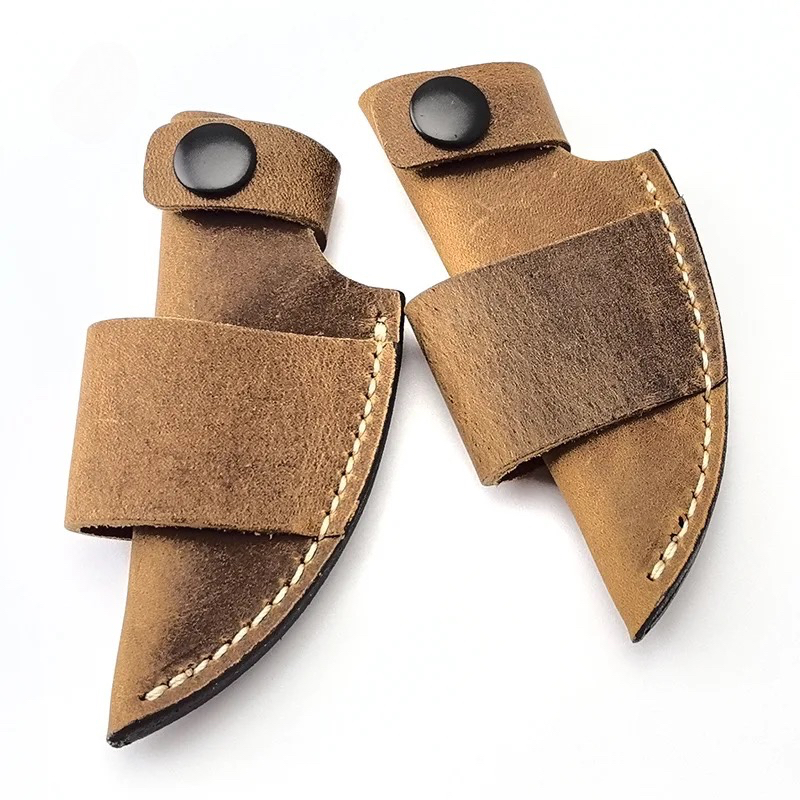 Durable Leather Knife Sheath w - Edc Carry Accessories บทวิจารณ์และราคา