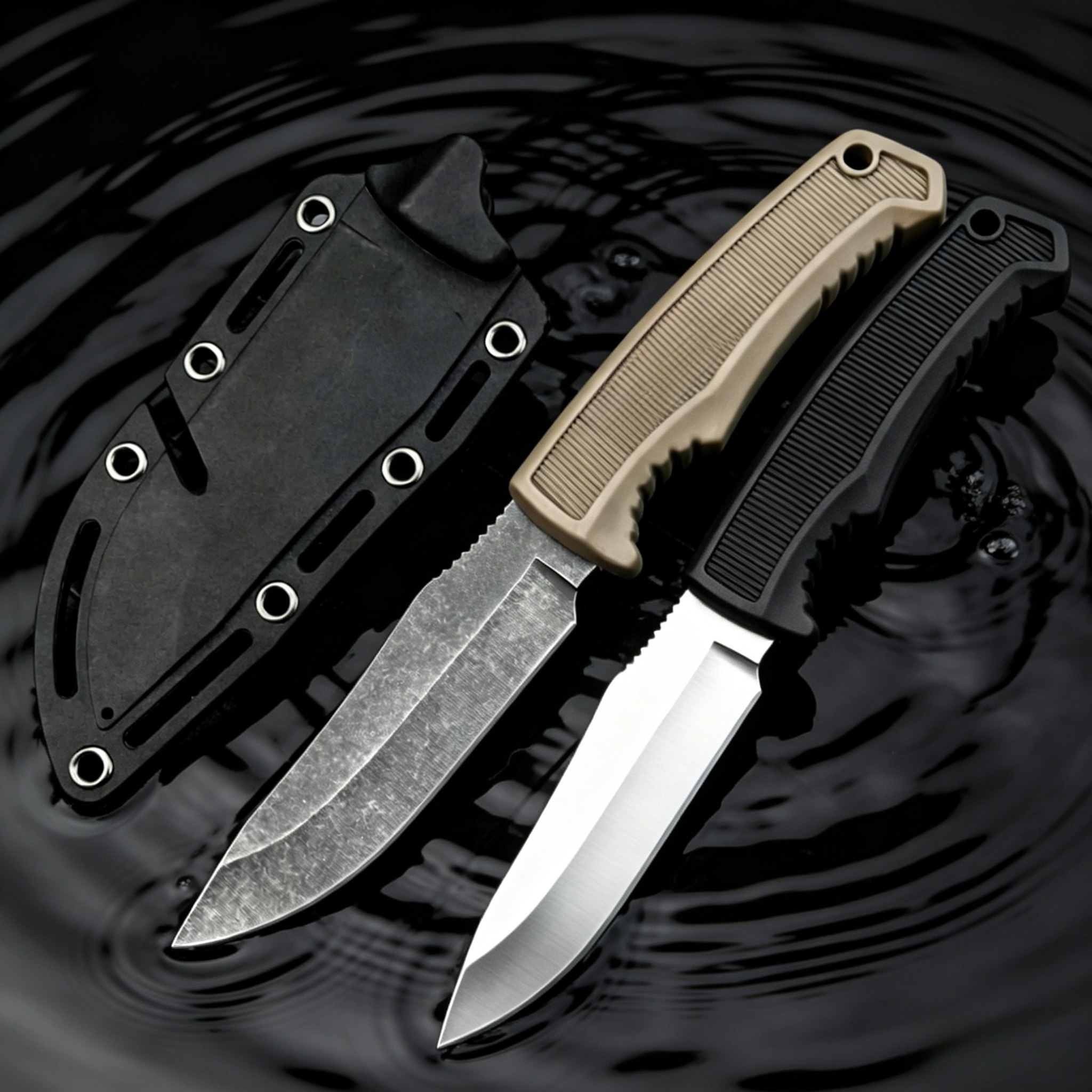 FK1001 Fixed blade Knife – 7Cr - Edc Pocket Carry Fixed Blade บทวิจารณ์และราคา
