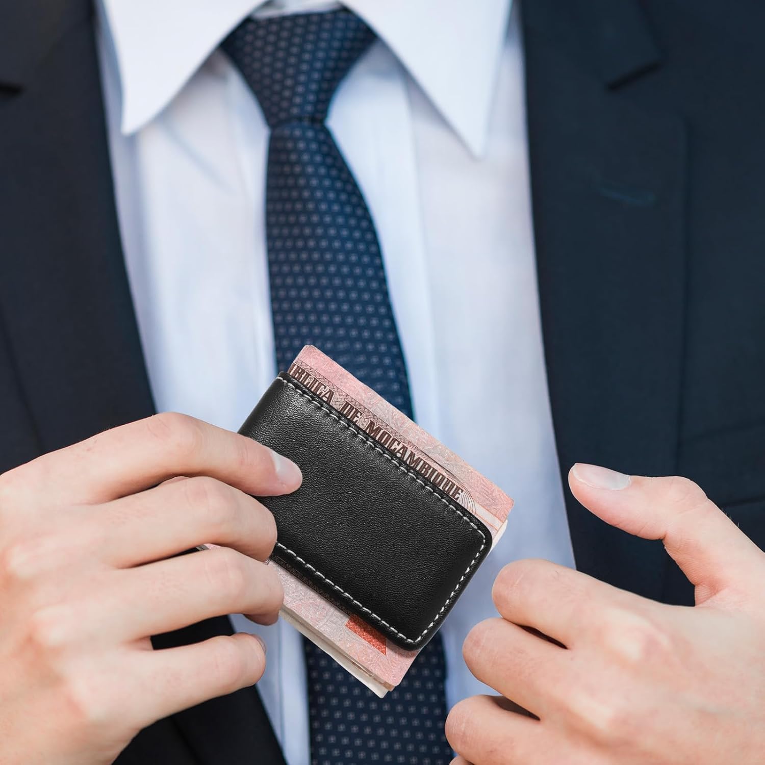 Black Magnetic Money Clip Mini - Money Clip Magnetic บทวิจารณ์และราคา
