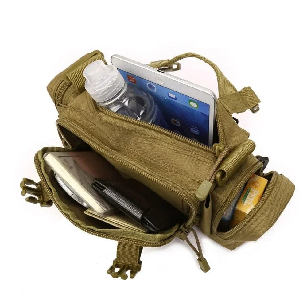 Duffel Waist Bag Molle Waterpr - Edc Carry For Men บทวิจารณ์และราคา