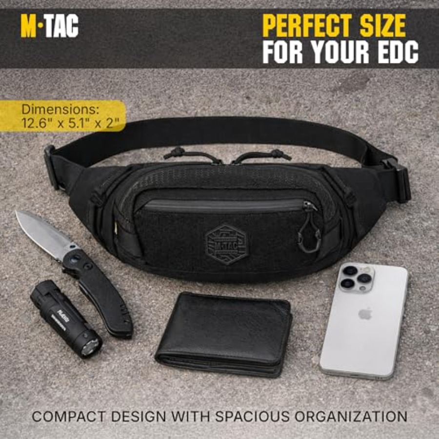 Military Tactical Mens Fanny P - Edc Carry For Men บทวิจารณ์และราคา