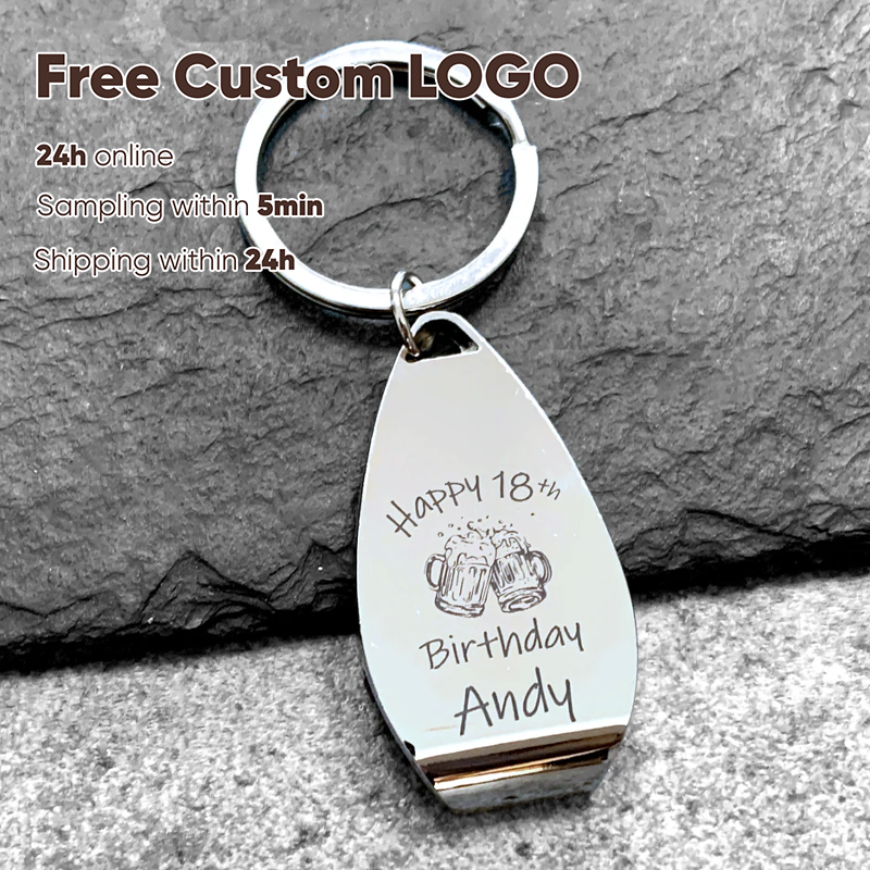 Free Personalized Metal Bottle - Bottle Opener Keyring บทวิจารณ์และราคา