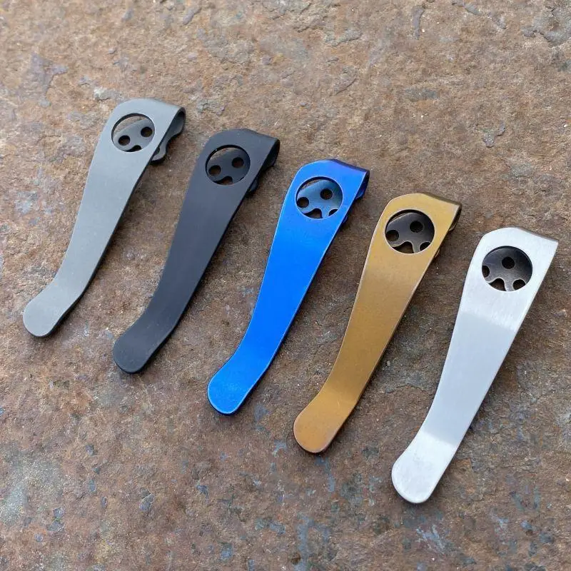 Titanium Alloy EDC Pocket Clip - Edc Carry Accessories บทวิจารณ์และราคา