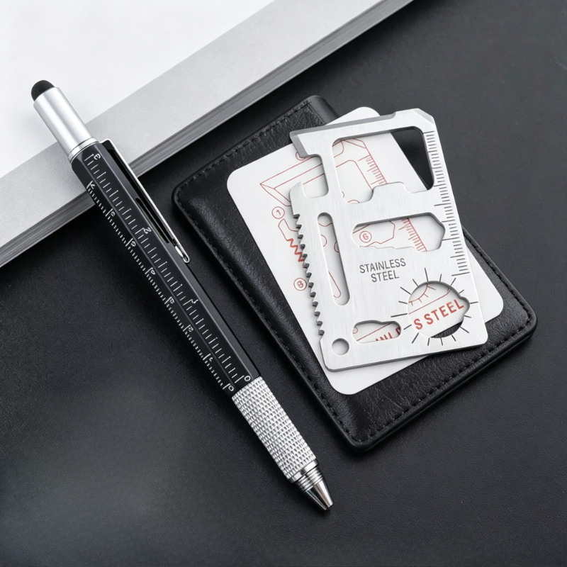 Men Gifts 6-in-1 Multitool Pen - Edc Carry For Men บทวิจารณ์และราคา