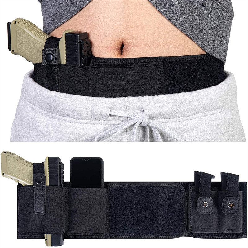Belly Band Gun Holster Conceal - Appendix Carry Edc บทวิจารณ์และราคา