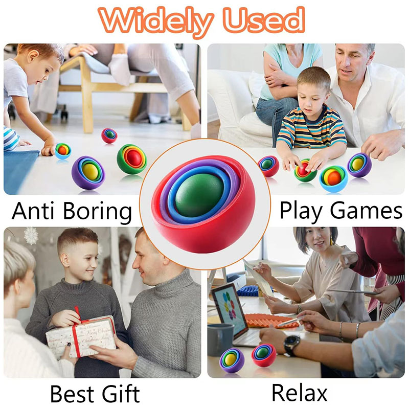 3D Rotation Ball Fidget Gyro S - Fidget Spinner Bearing บทวิจารณ์และราคา