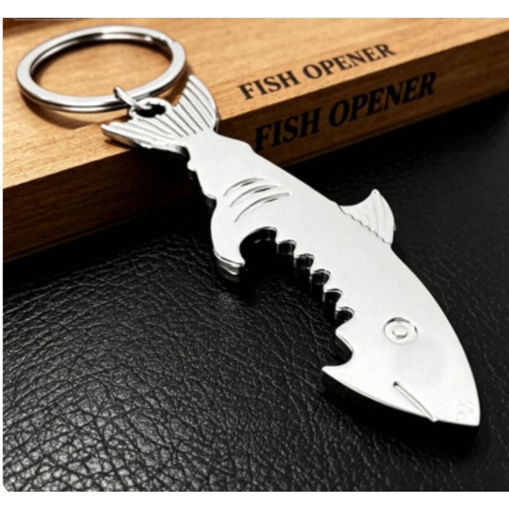 Metal Shark Keychain Bottle Fi - Bottle Opener Keyring บทวิจารณ์และราคา
