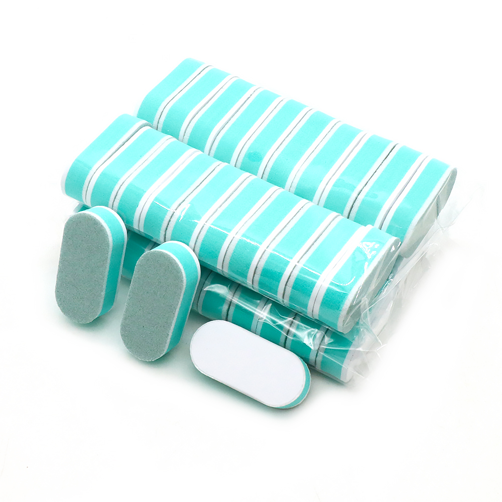 10/60/120pcs Mini Nail Buffer  - Nail File Titanium บทวิจารณ์และราคา