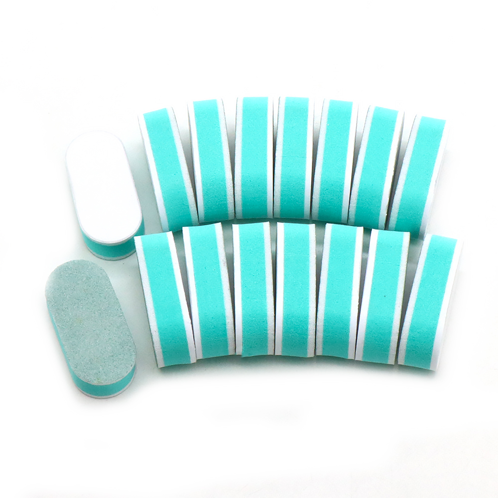 10/60/120pcs Mini Nail Buffer  - Nail File Titanium บทวิจารณ์และราคา
