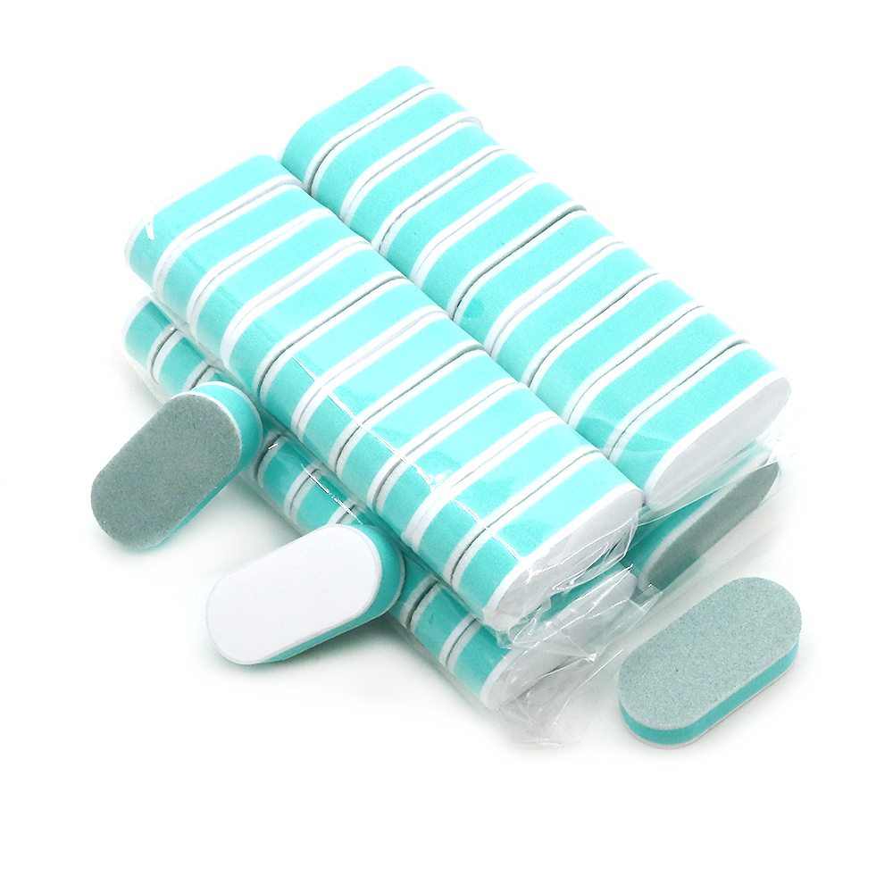 10/60/120pcs Mini Nail Buffer  - Nail File Titanium บทวิจารณ์และราคา