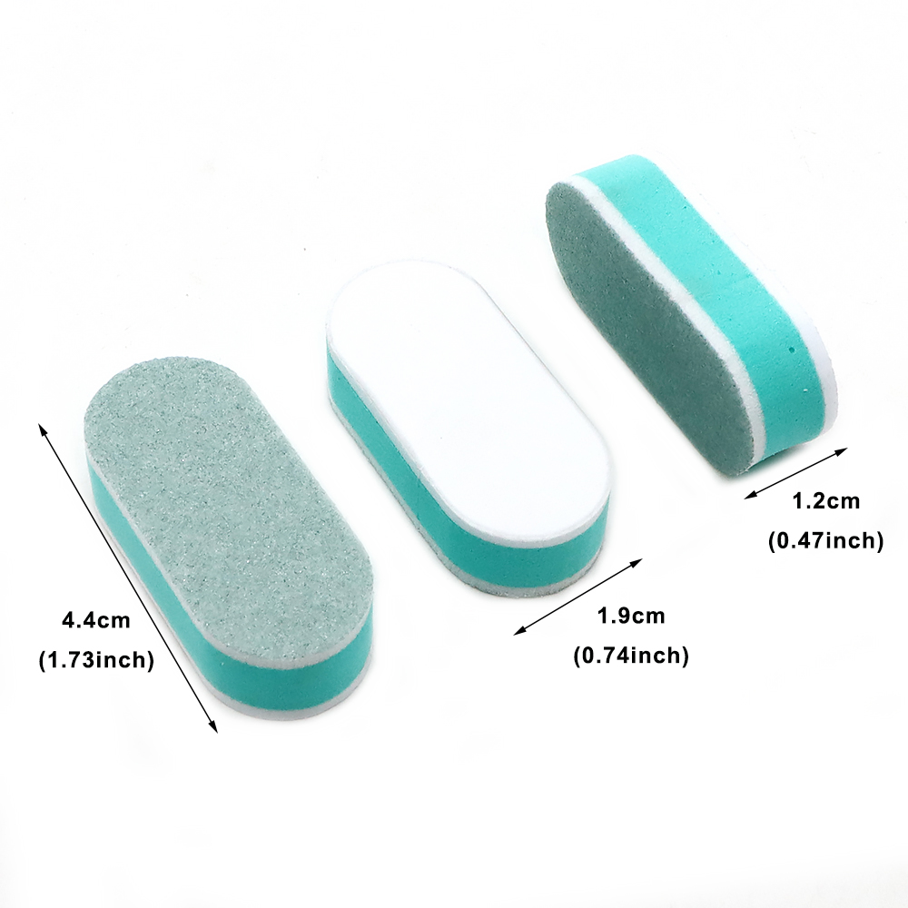 10/60/120pcs Mini Nail Buffer  - Nail File Titanium บทวิจารณ์และราคา