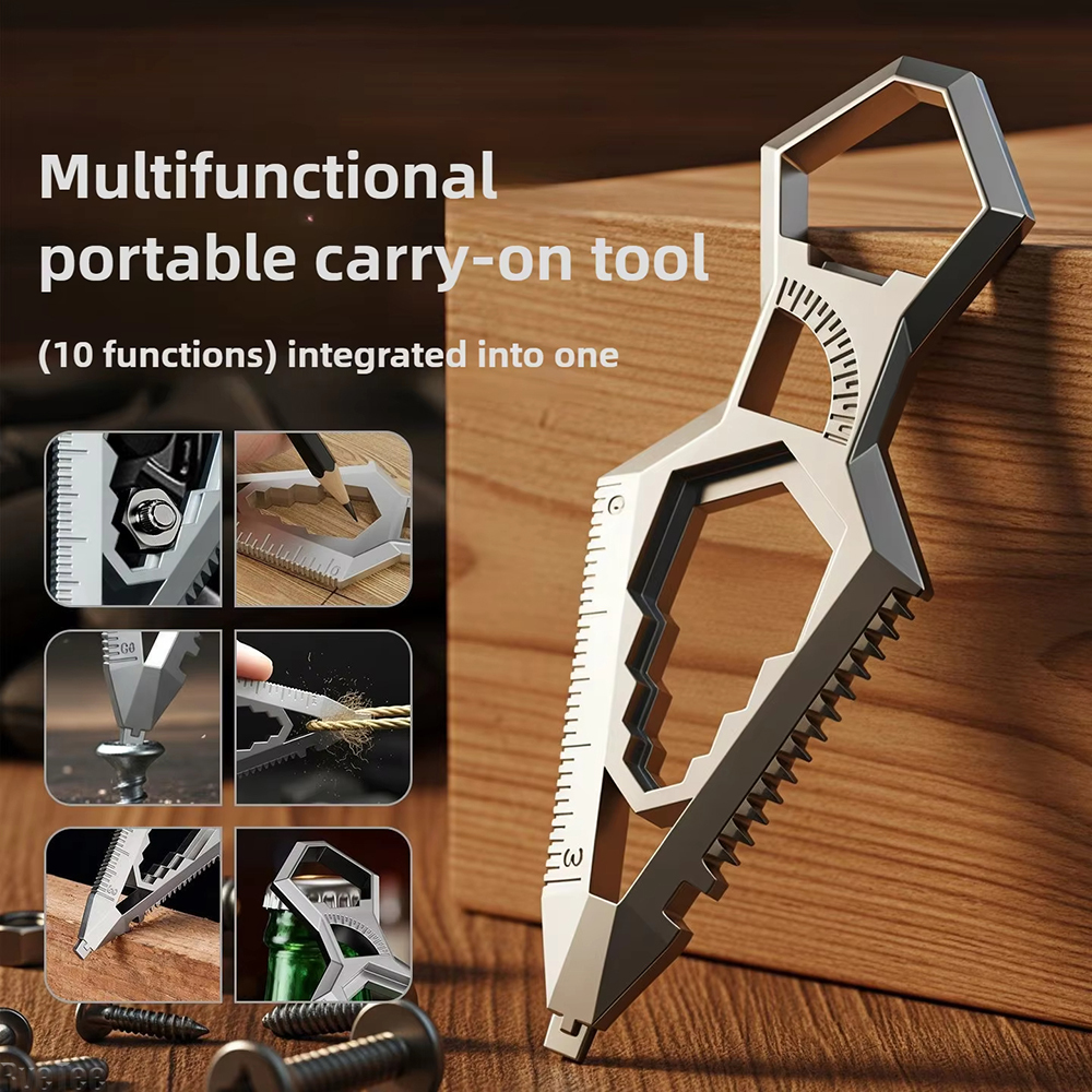 EDC Multitool 10-in-1 Portable - Edc Carry Accessories บทวิจารณ์และราคา