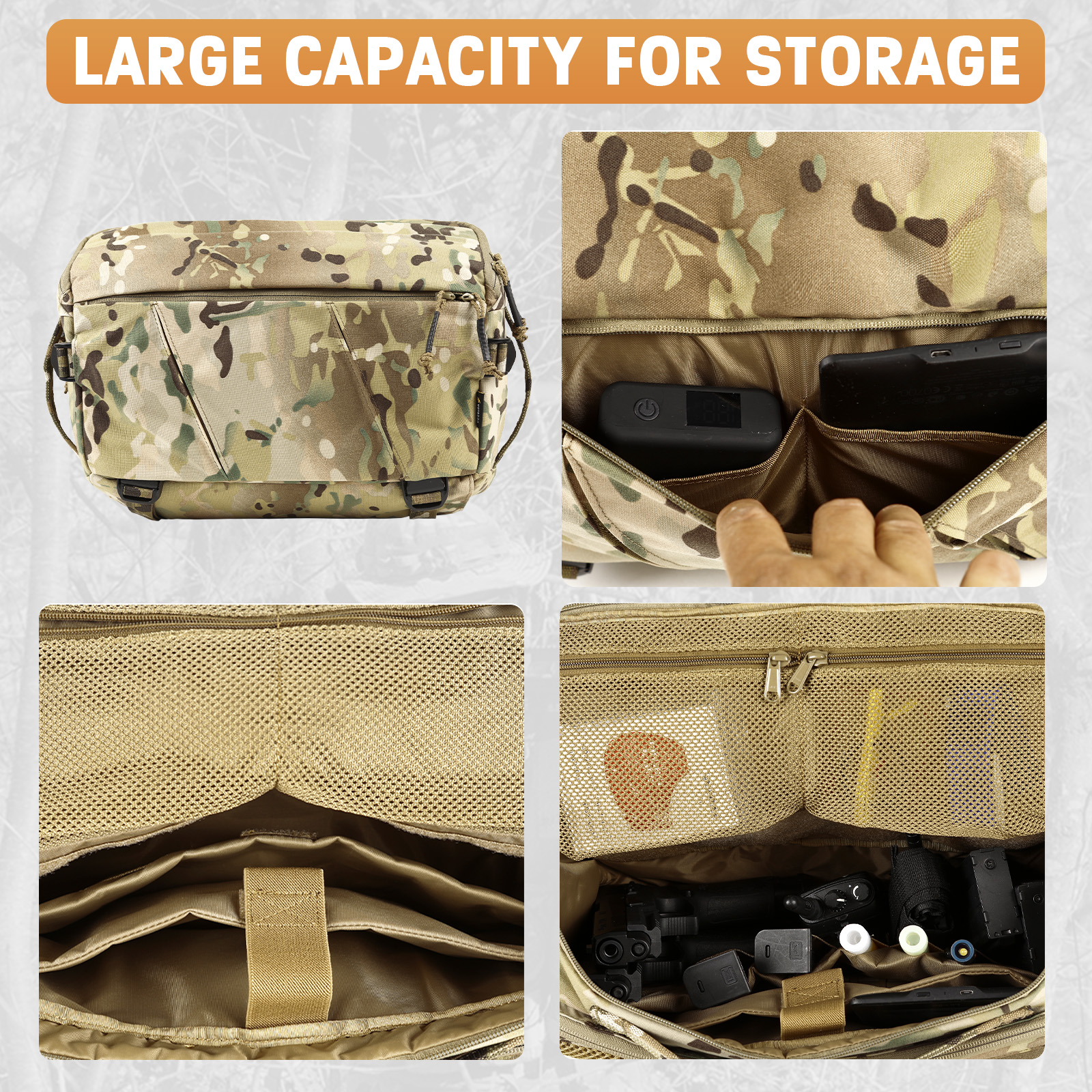 VOTAGOO 13L Tactical Sling Bag - Edc Carry For Men บทวิจารณ์และราคา