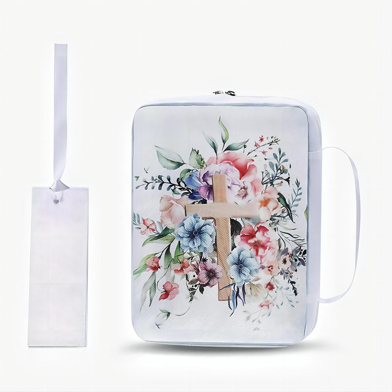 Bible Cover, Floral Bible Case - Edc Carry Bag บทวิจารณ์และราคา