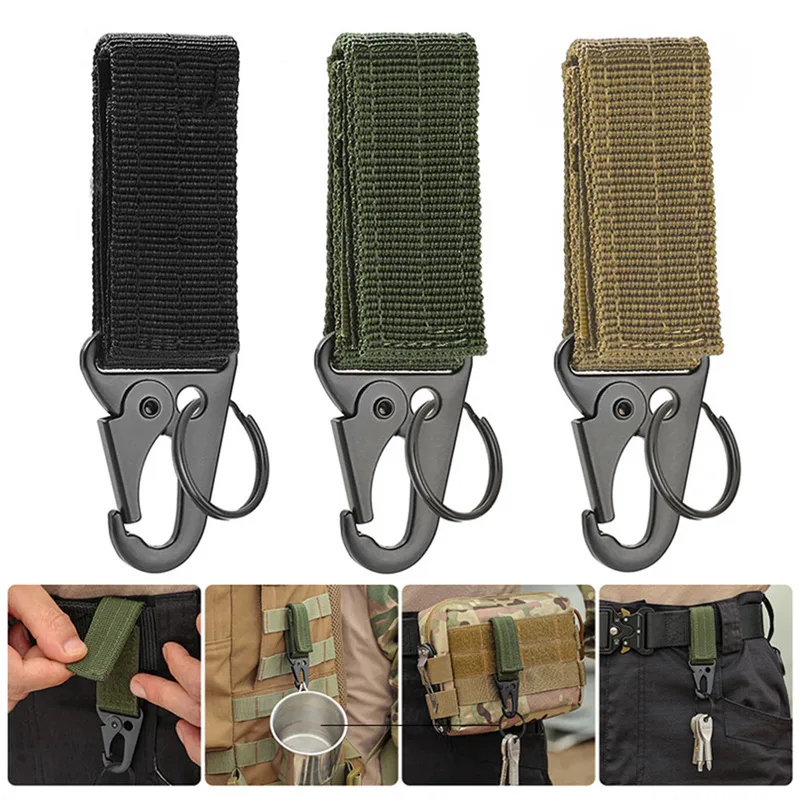 1-4Pcs Tactical Carabiner Outd - Edc Carry Belt บทวิจารณ์และราคา
