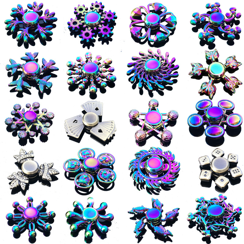 Rainbow Fidget Metal Spinner C - Fidget Spinner Bearing บทวิจารณ์และราคา