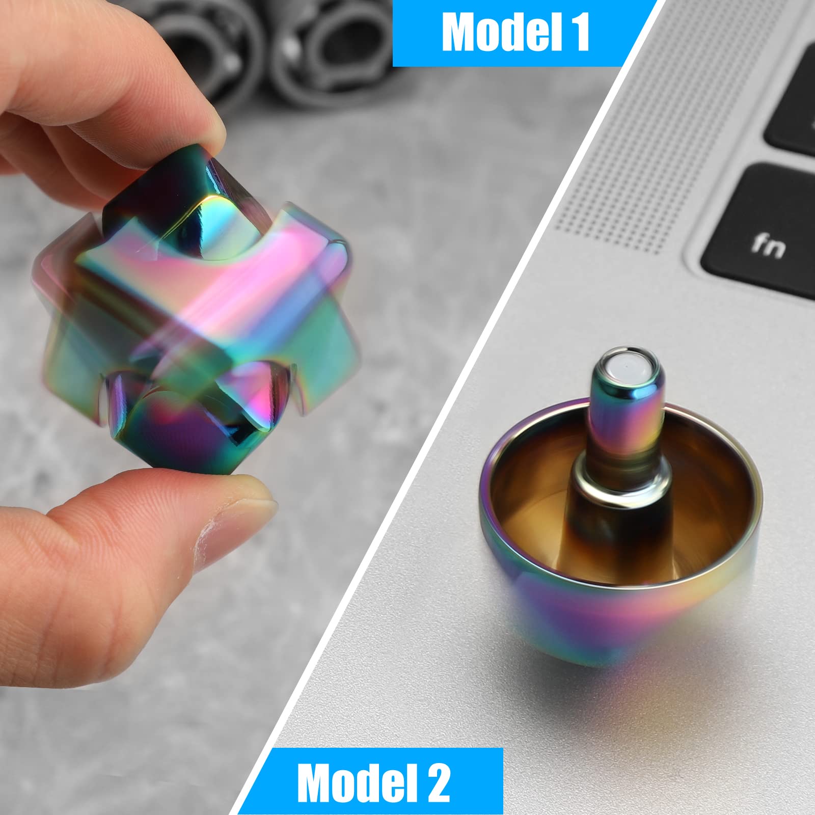 Metal Cube Rotating Fingertip  - Fidget Spinner Bearing บทวิจารณ์และราคา