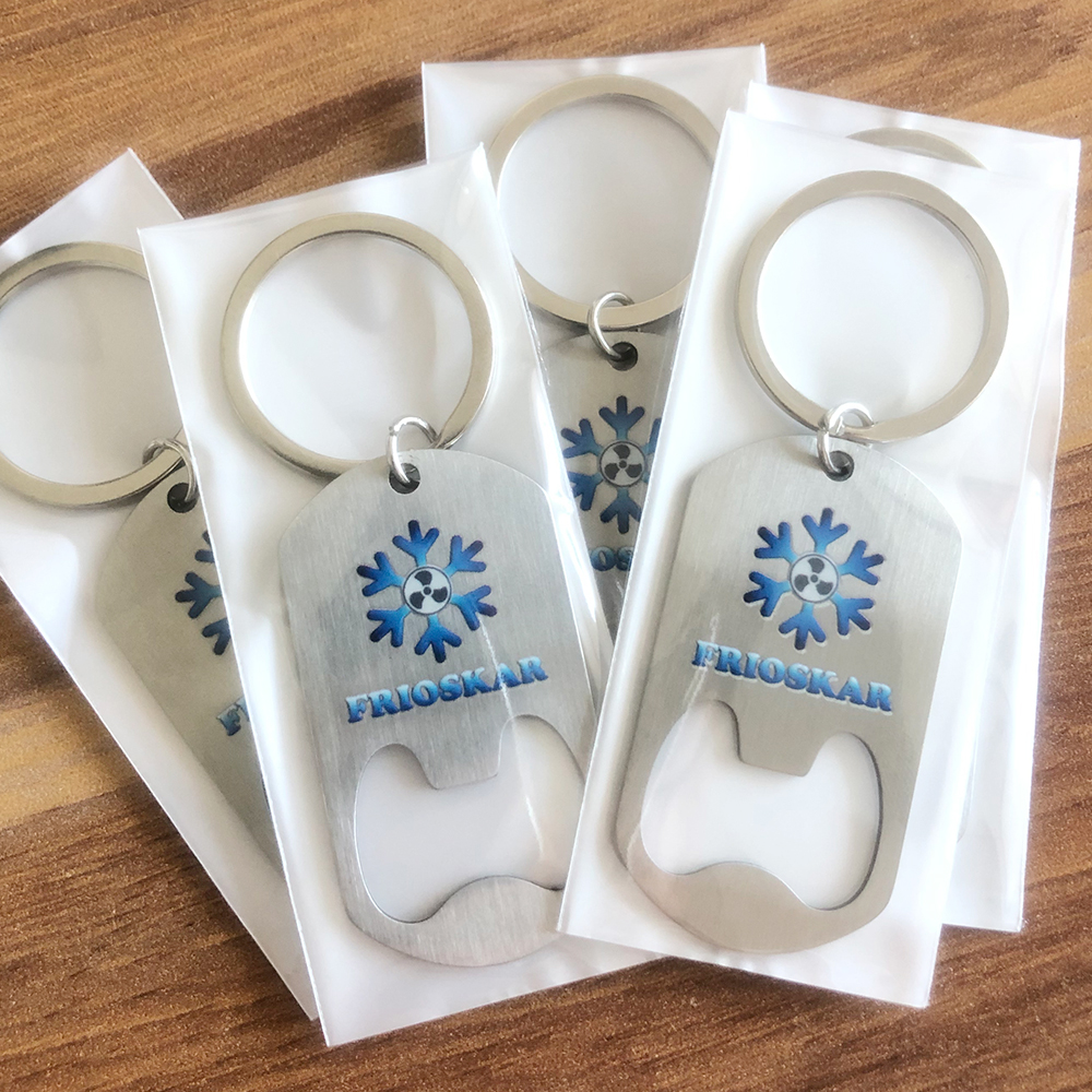 Custom Company Logo Stainless  - Bottle Opener Keyring บทวิจารณ์และราคา