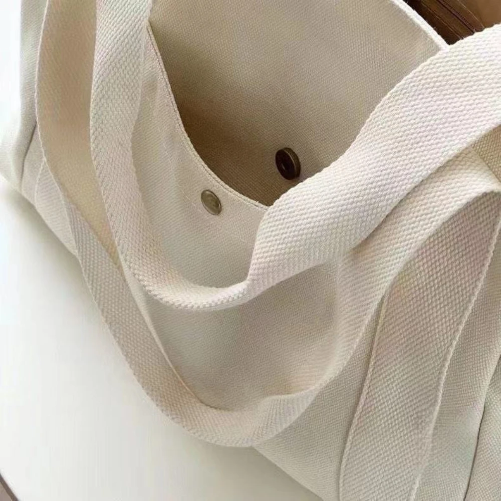 Large Capacity Canvas Tote Bag - Edc Carry Bag บทวิจารณ์และราคา