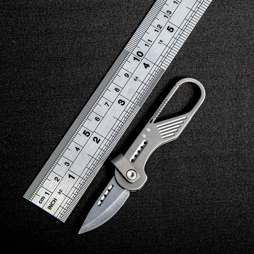 Titanium Alloy Keychain Mini F - Edc Carry Essentials บทวิจารณ์และราคา