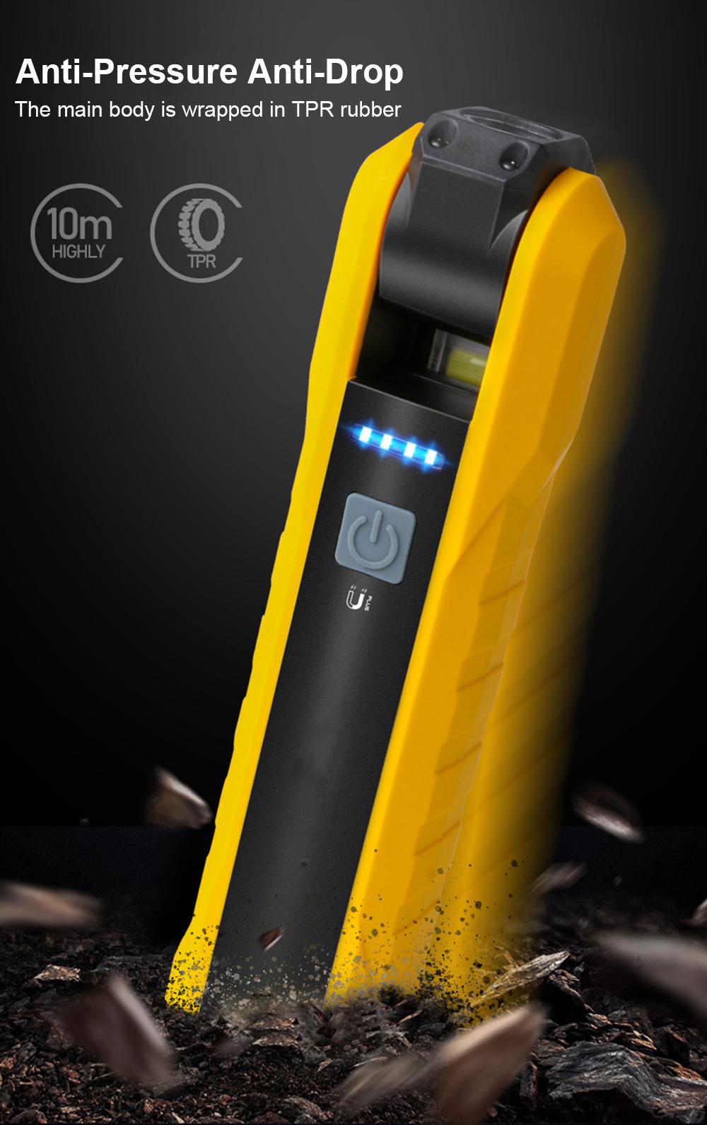 D2 Flashlight EDC With Magnet  - Edc Car Carry บทวิจารณ์และราคา