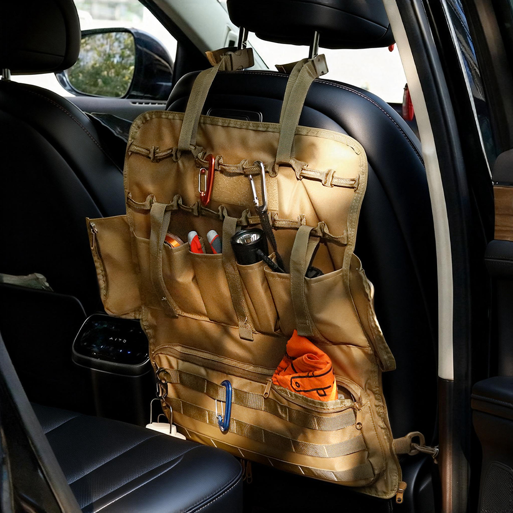 Tactical MOLLE Seat Back Organ - Edc Car Carry บทวิจารณ์และราคา