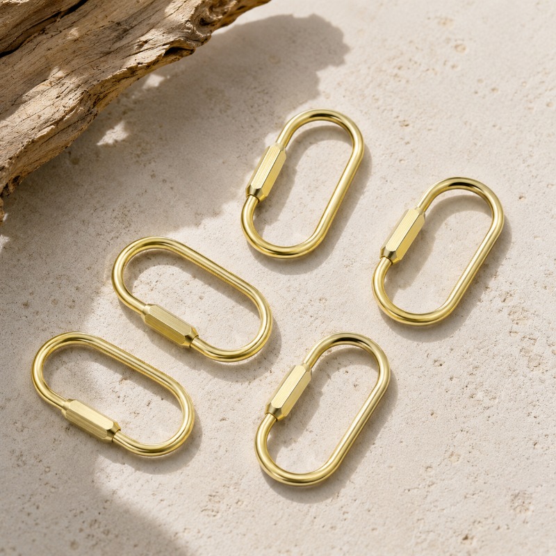 Pure Copper D-Ring Screw Key R - Edc Car Carry บทวิจารณ์และราคา