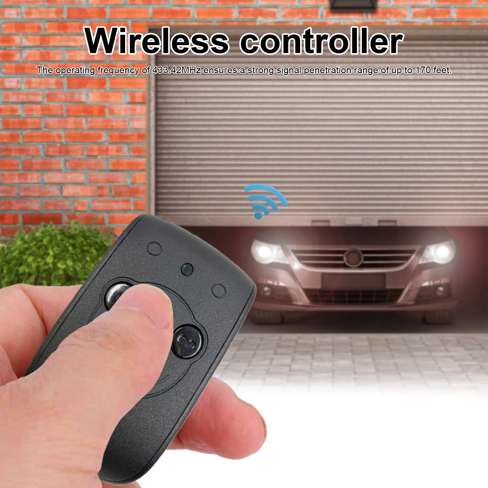 433.42MHz Garage Door Opener R - Bottle Opener Keyring บทวิจารณ์และราคา