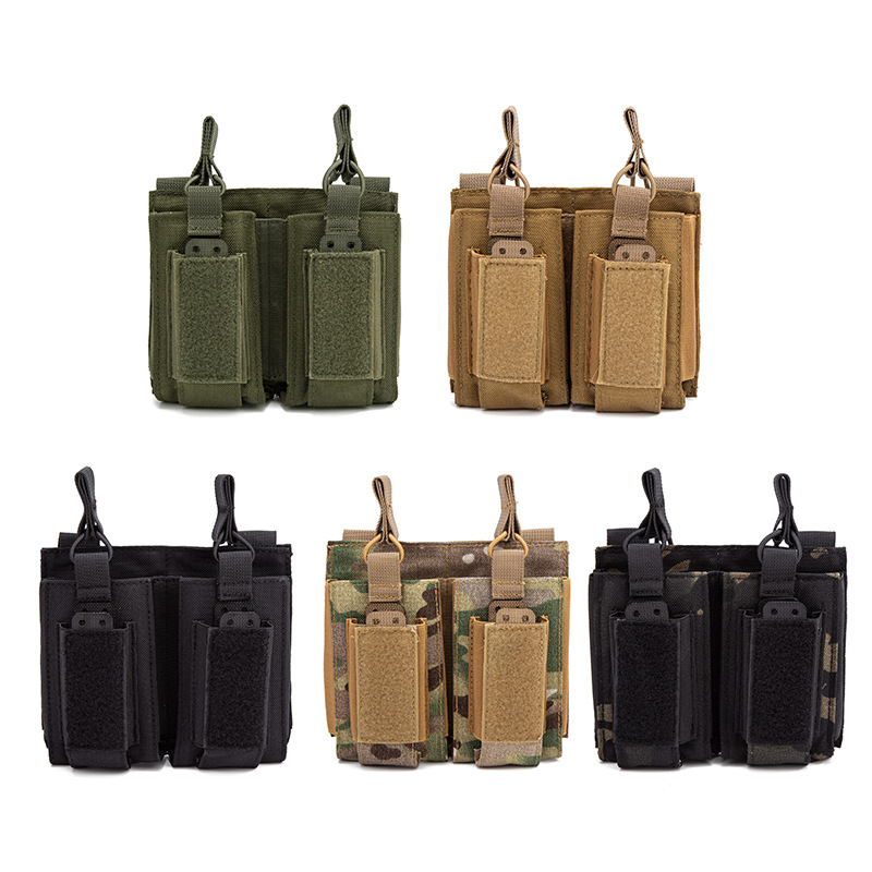 M4 M14 M16 Molle Double Magazi - Edc Carry Holster บทวิจารณ์และราคา