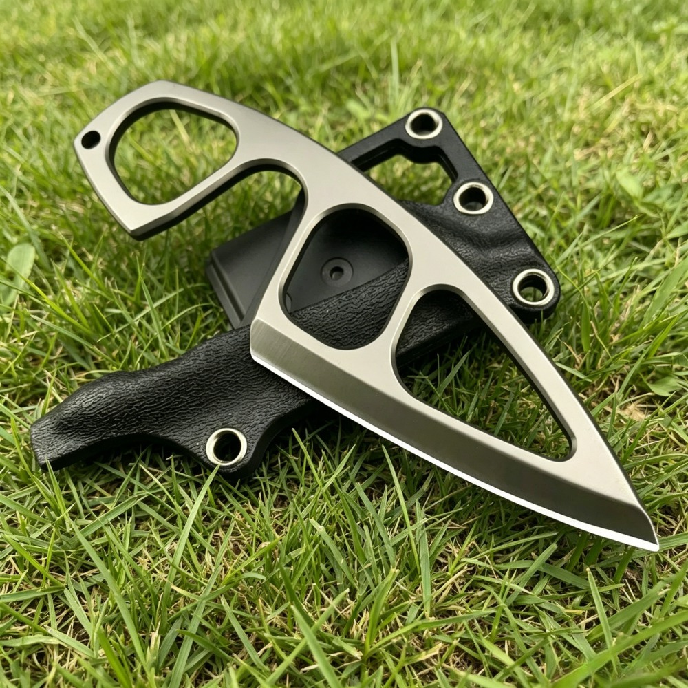 High Hardness Neck Knife 440C  - Edc Pocket Carry Fixed Blade บทวิจารณ์และราคา