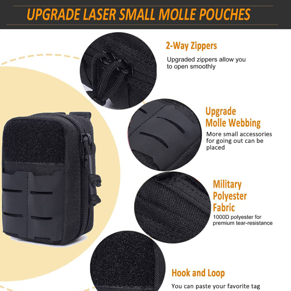 Tactical Mini Belt Pouches, Mu - Edc Carry Belt บทวิจารณ์และราคา